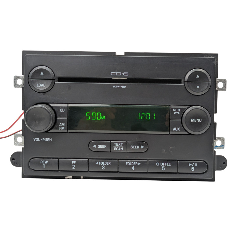 06-13 Ford E150 EXPLORER AM/FM Radio CD Player MP3 Receiver AUX 6CD Disc