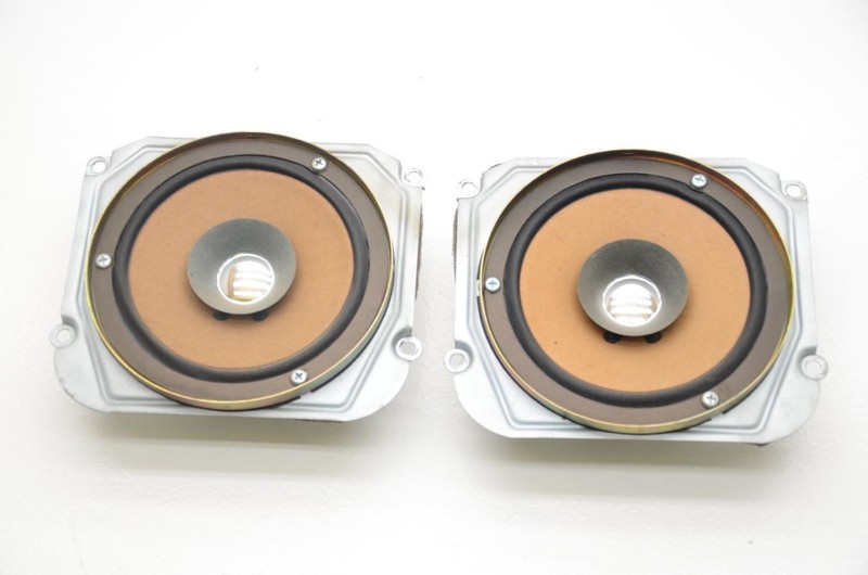 1984-1986 Nissan 300ZX Z31 2+0 Driver Left and Passenger Right Door Speakers