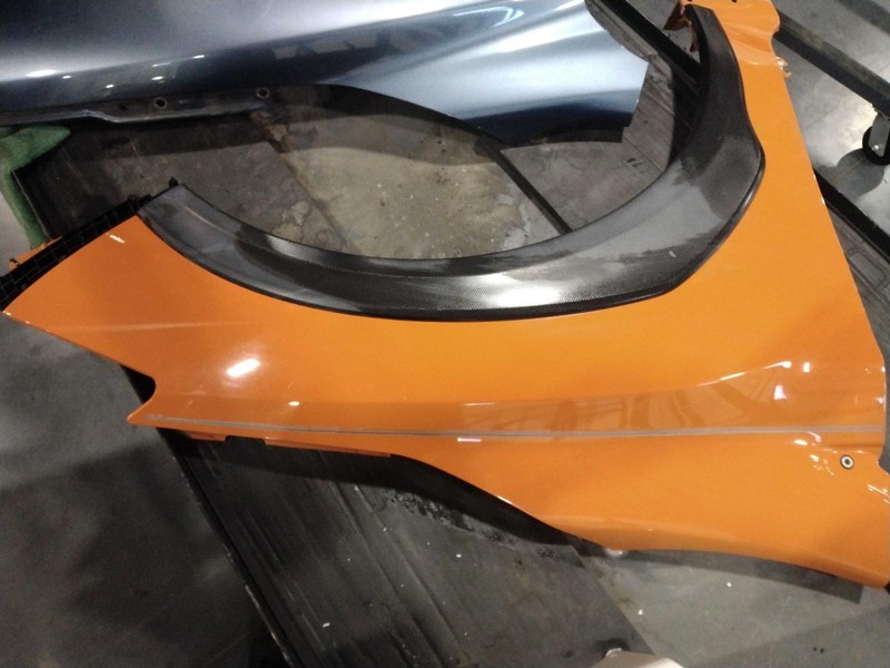 2018 Subaru XV Crosstrek Right Fender Orange OEM Used 87000 Miles NJ25-12964