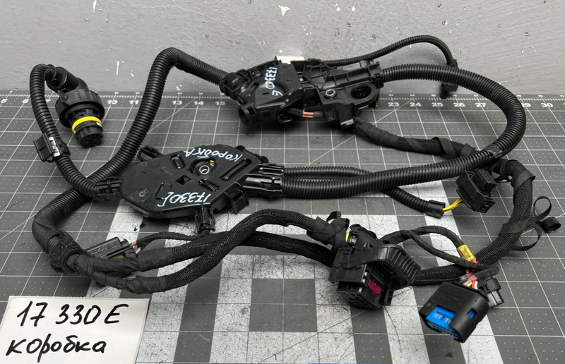 17-18 BMW 330e AUTOMATIC TRANSMISSION WIRE WIRING HARNESS OEM 8636070