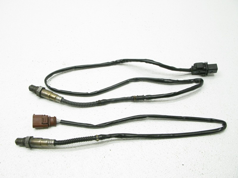 05-09 AUDI B7 A4 2.0T SEDAN EXHAUST PRE POST CAT O2 OXYGEN SENSOR SET OEM 092021