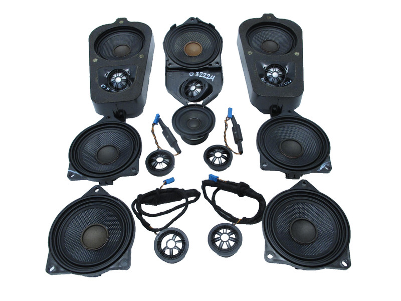 07-13 BMW E70 X5 RADIO STEREO AUDIO MEDIA SPEAKER MID HIGH 7 LOGIC OEM 032224