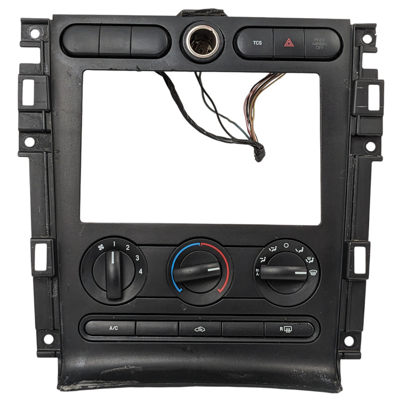 2005-2009 Ford Mustang HVAC Heater AC Control Trim Bezel 5R33-19980-AA