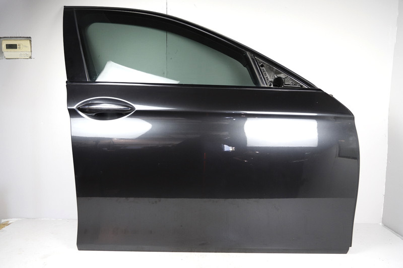 11-16 BMW F10 535i 550i 528i Front Passenger Door Complete Soft Close Gray B90