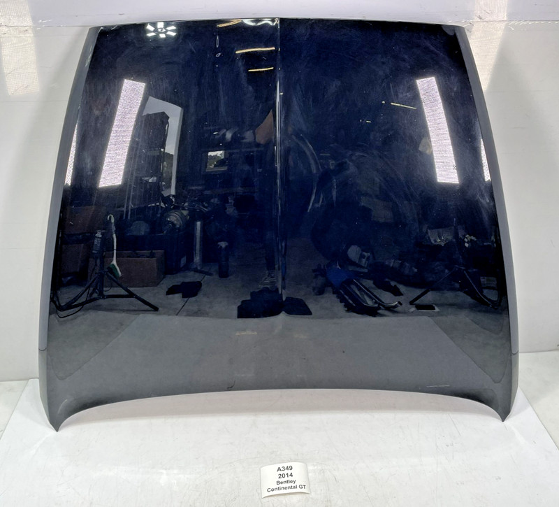 ✅ 12-18 OEM Bentley Continental GT GTC Front Hood Bonnet Cover Panel Black