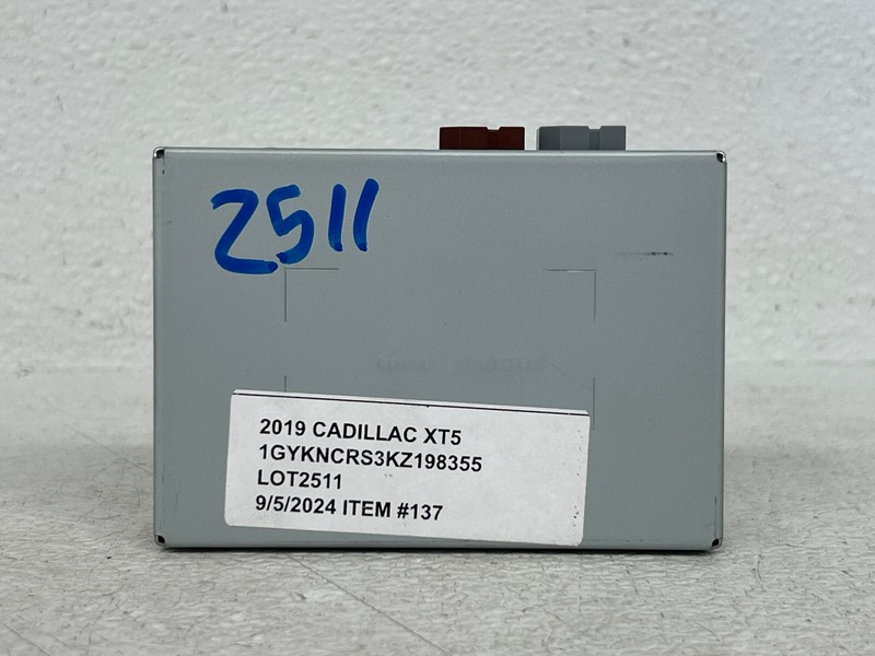 ⭐2018-2019 CADILLAC XT5 HMI BYPASS COMPUTER CONTROL MODULE UNIT OEM LOT2511