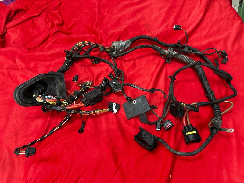 11-13 BMW F10 5 Series Right Passenger Xenon Headlight Harness Wire Plugs OEM ✅