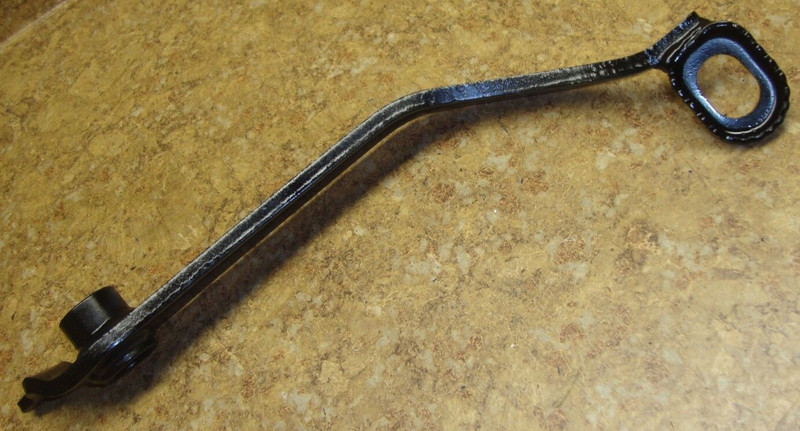 1989 Suzuki ATV LT250 LT 250 Quadsport Right Foot Brake Pedal Rear 89