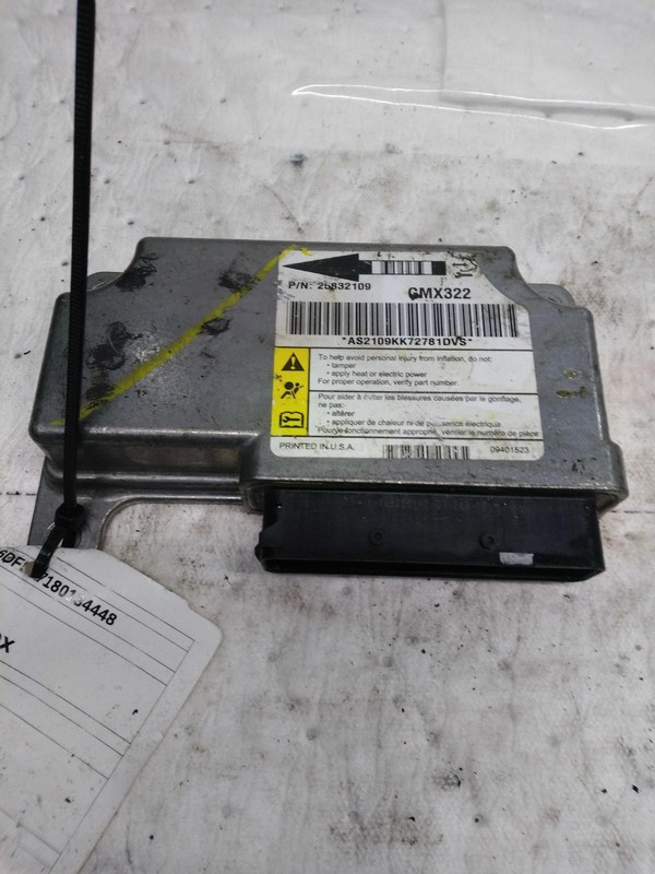 Used Air Bag Module fits: 2008 Cadillac Cts Air Bag below center console Grade A