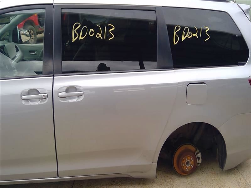 Driver Rear Side Door Power Sliding Privacy Tint Glass Fits 11-19 SIENNA 573053