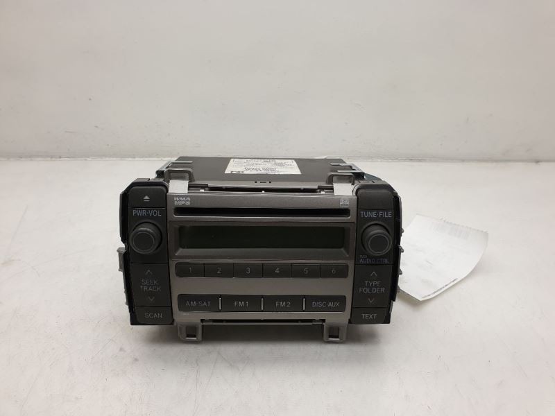 09-10 TOYOTA MATRIX RADIO/STEREO RECEIVER UNIT ASSEMBLY