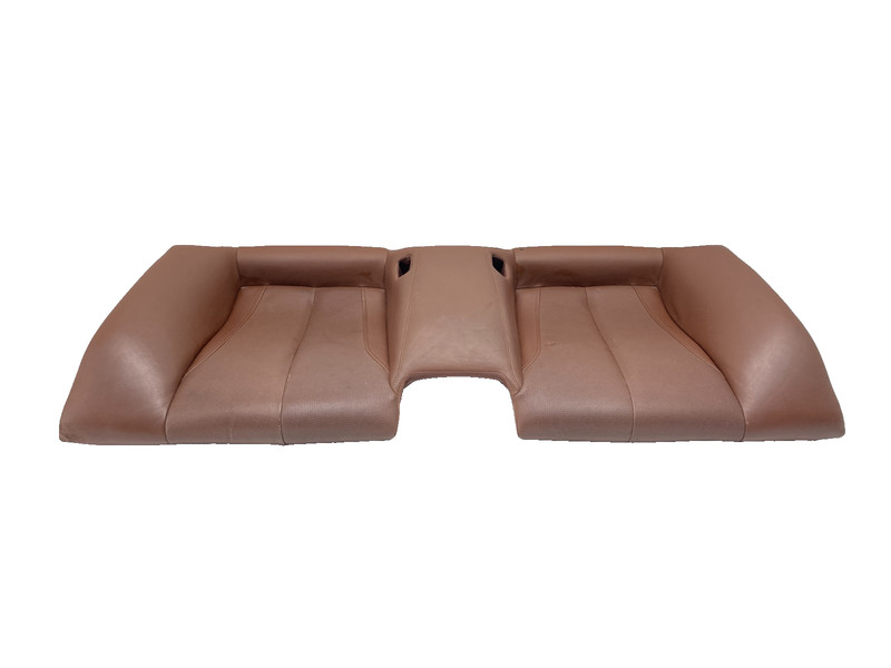 BMW F12 F13 640 650 Rear Lower Bench Seat Cushion Nappa Leather Brown OEM✅
