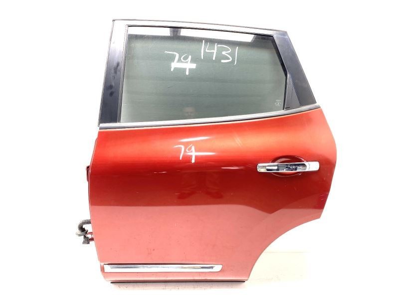 Left Driver Rear Door Red Pearl Fits 2011-2015 Nissan Rogue 74806 *NO SHIPPING*