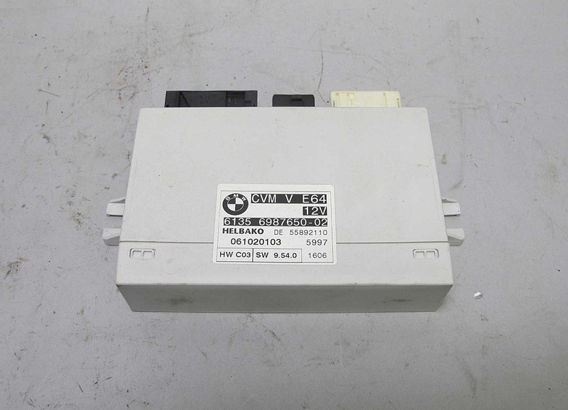 BMW E64 6-Series Convertible Folding Drop Top Control Module Brain 2004-10 CVM V