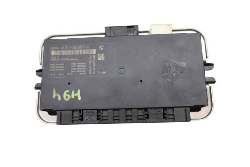 09-15 BMW 740i 750i Footwell Light Computer Control Module Unit 61359203815 Oem