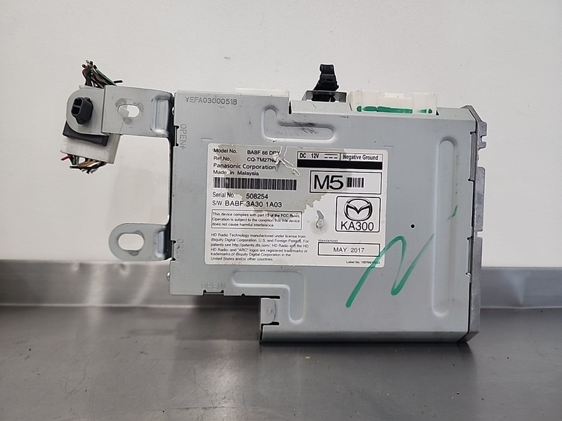 Chassis ECM Multifunction With Satellite Radio 17 2018 MAZDA 3 BABF 66 DRX OEM