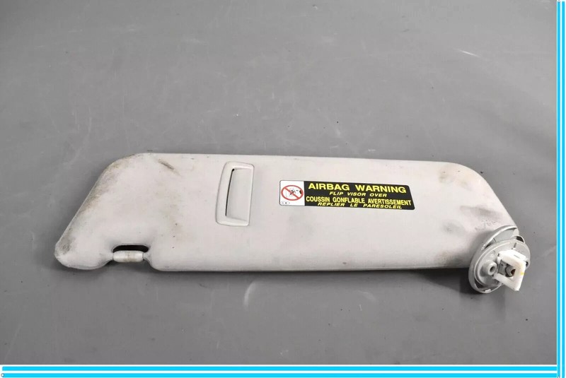 07-09 Lexus LS460 XF40 Right Passenger Side Sun Visor With Mirror Gray OEM