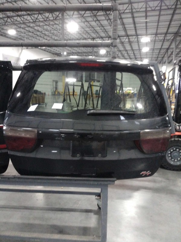 Used Deck Lid fits: 2013 Dodge Durango privacy tint glass w/o rear view camera G
