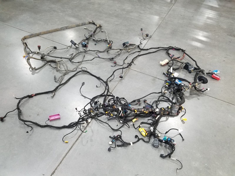 2012 Chevy Corvette C6 Grand Sport Chassis Wiring Harness #6032 Y2