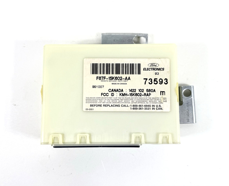 1998-2000 Ford F-150 Expedition Anti-Theft Keyless Entry Module F87F-15K602-AA