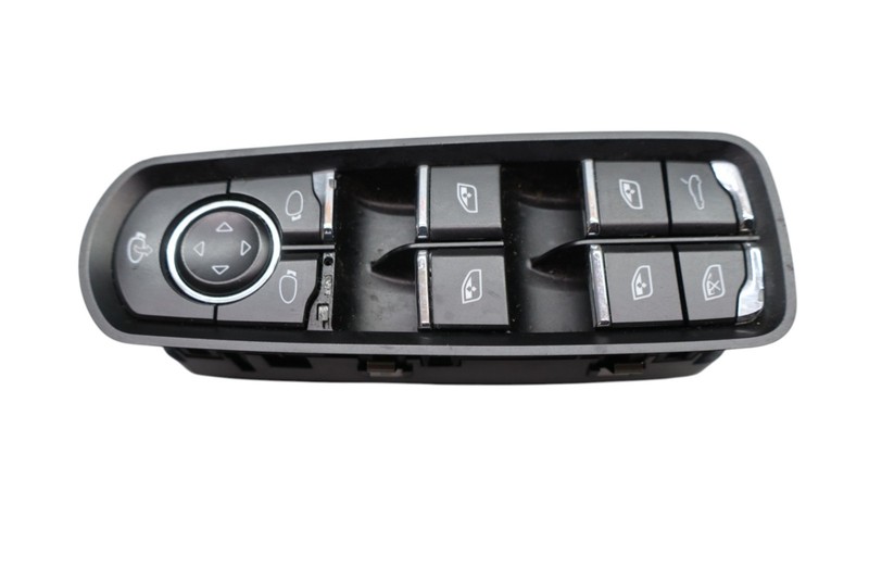 10-16 Porsche Panamera Front Left Driver Side Window Control Switch Black OEM