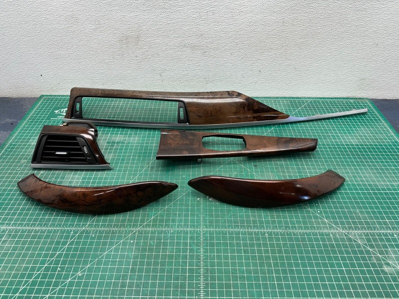 12-20 BMW F32 Coupe DASH DOOR CENTER CONSOLE COVER TRIM SETOEM