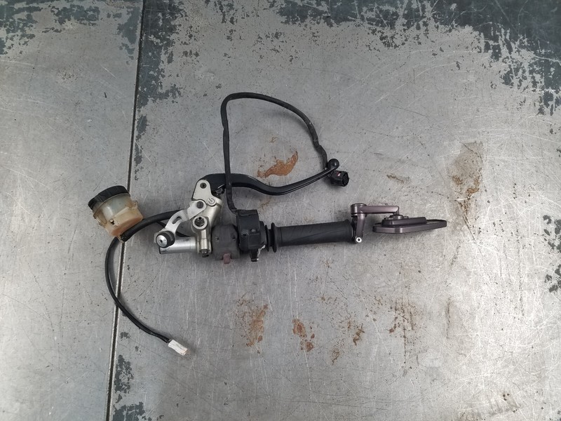 2012 Ducati 1199S Panigale Brembo Brake Master Cylinder Control Mirror #1953 L2