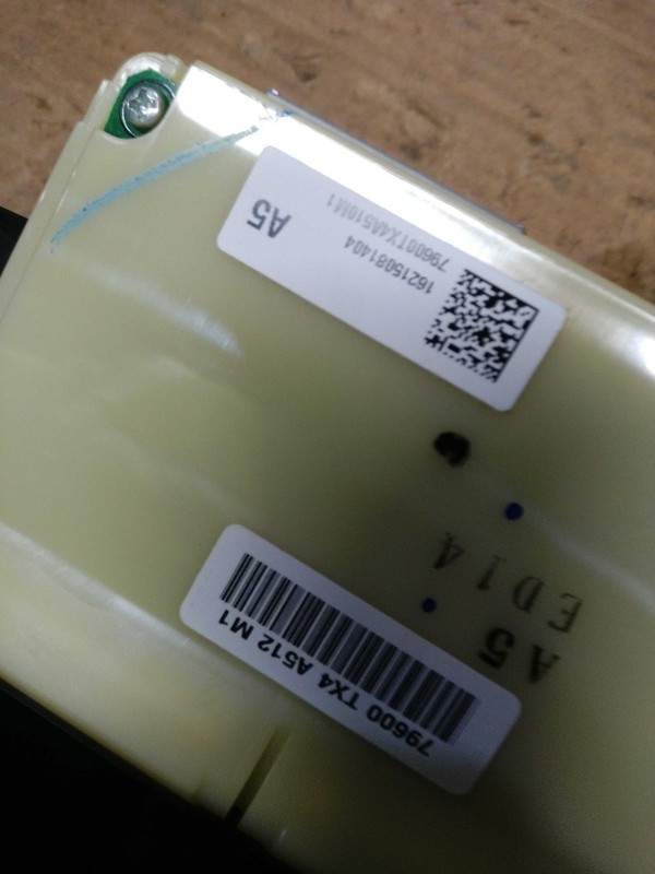 2016 Acura RDX A/C Selector Switch Control Unit OEM White 132K Miles