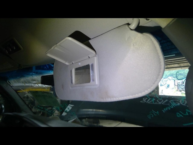 Passenger Sun Visor Cloth With Illumination Fits 03-21 EXPRESS 2500 VAN 1649370