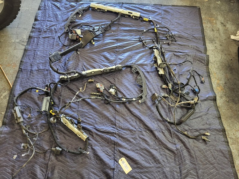 2021 Jeep Wrangler RHD Interior Cabin Body Wiring Harness 2.0L AWD 80k Miles OEM