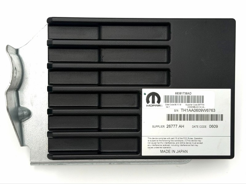 ✅2019-2024 RAM 2500 3500 OEM ACTIVE NOISE CANCELLATION CONTROL MODULE 68381738AD