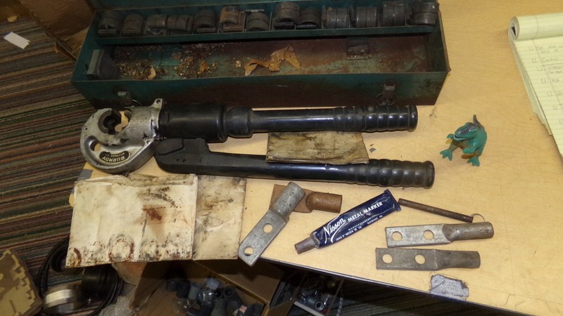 Burndy Hypress Fluid Crimper Tool Form 2972-1-66 Kit *FREE SHIPPING*