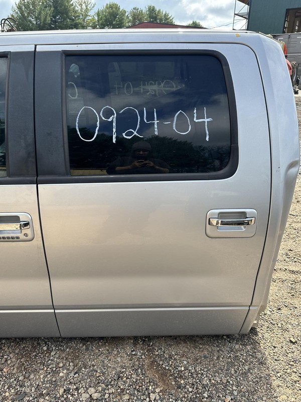 2009-2014 FORD F150 CREW CAB REAR LEFT SIDE DOOR SHELL PANEL SILVER UX OEM