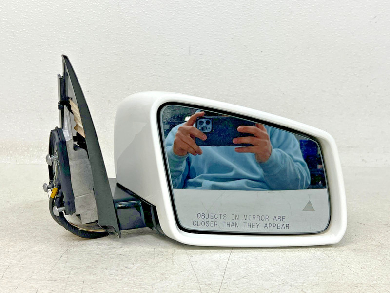 ⭐2010-2016 MERCEDES-BENZ E-CLASS FRONT RIGHT DOOR VIEW MIRROR+BLIND SPOT LOT2713