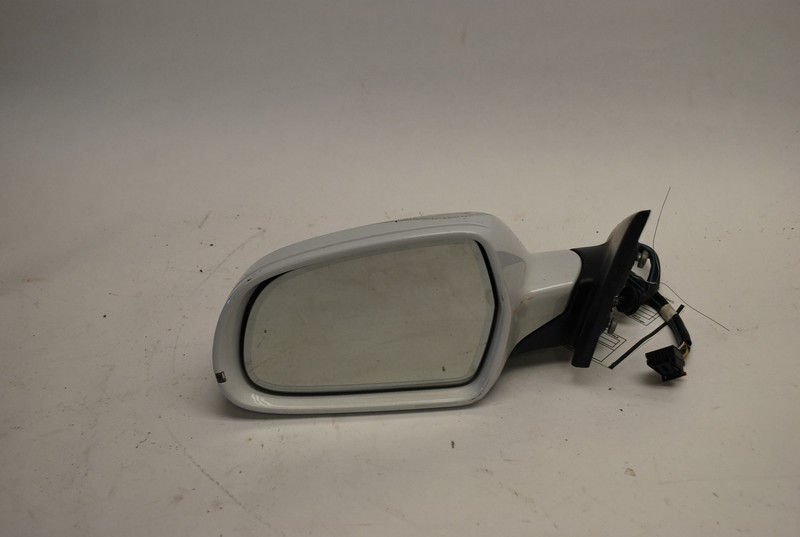 2008-2014 AUDI A5 COUPE LEFT DRIVER SIDE DOOR POWER MIRROR WHITE OEM