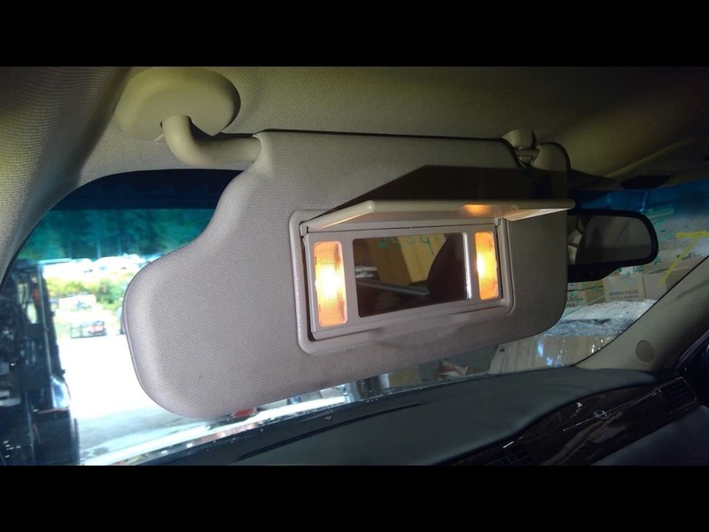 Driver Sun Visor VIN W 4th Digit Limited Side Lamps Fits 06-16 IMPALA 1683711
