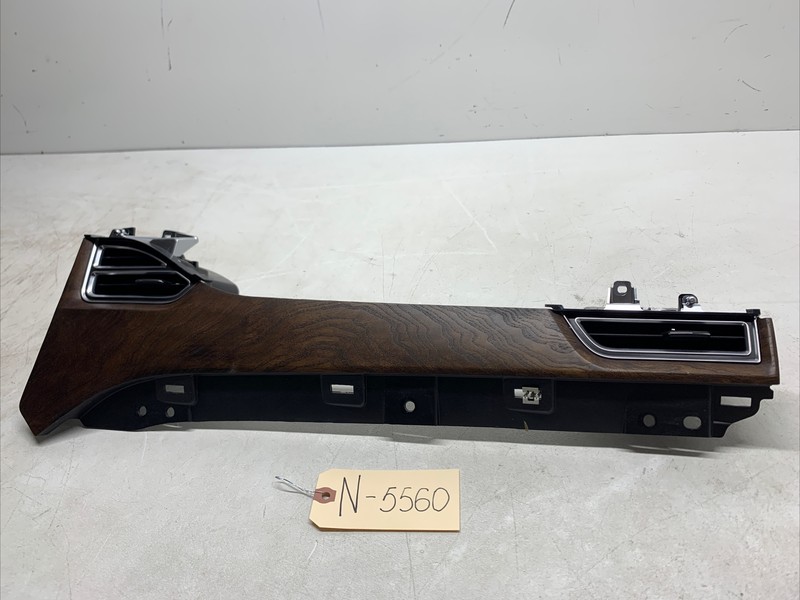12-16 Tesla Model S Dashboard Right AC Air Vent Grille Molding Trim OEM 5560 U5