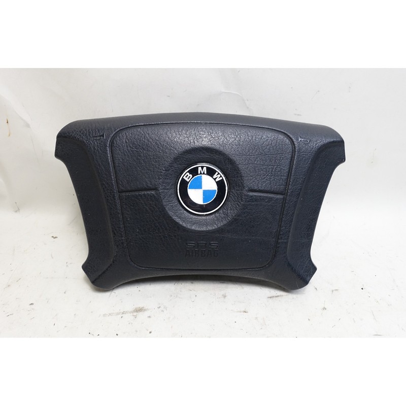 Damaged BMW E36 3-Series Steering Wheel SRS Airbag w Color Emblem OEM 48045