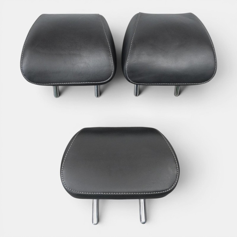 2019-2021 GENESIS G70 Rear Seat Right Left & Center Headrest Set 3 OEM