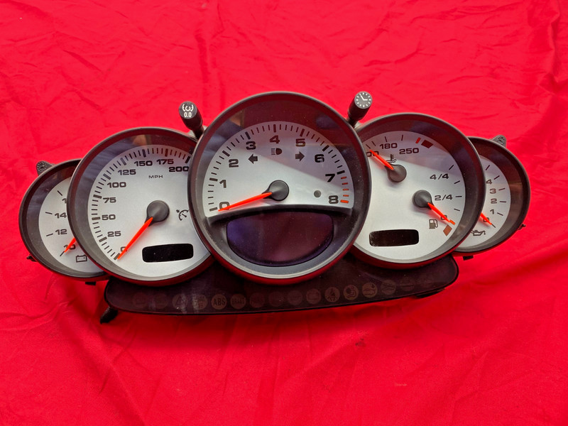 98-05 Porsche Carrera 911 Manual Dashboard Cluster Speedometer Gauge 88K OEM✅