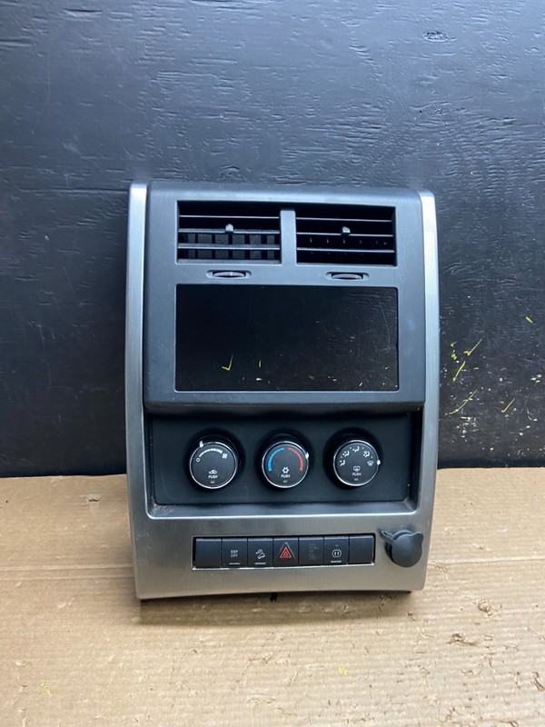 2008 to 2012 Jeep Liberty Dash Climate Temperature Control Radio Bezel w2061 DG