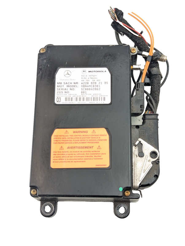 00-06 Mercedes W163 ML500 SL500 Voice Command Control Module 2208202185 OEM