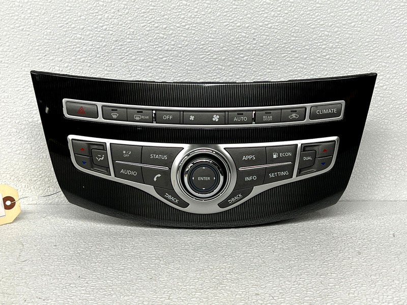 ⭐2019-2020 INFINITI QX60 FRONT DASH HVAC A/C CLIMATE & MEDIA SWITCH OEM LOT2547
