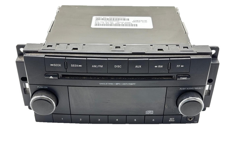 Chrysler 200 AM/FM/CD/MP3 Radio Receiver Assembly 2013 P/N 5091195AC