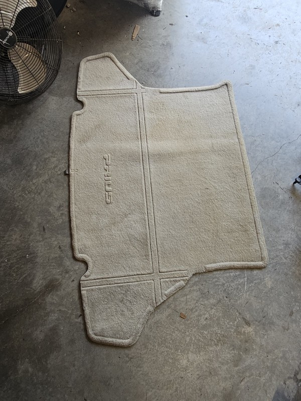 2010 TOYOTA PRIUS TRUNK CARGO FLOOR MAT CARPET PT208-47100 OEM 10 11 12 13 14 15