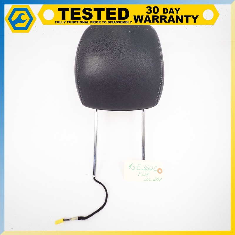 14-17 MERCEDES E350 E400 E550 COUPE FRONT LEFT DRIVER SIDE SEAT HEADREST OEM