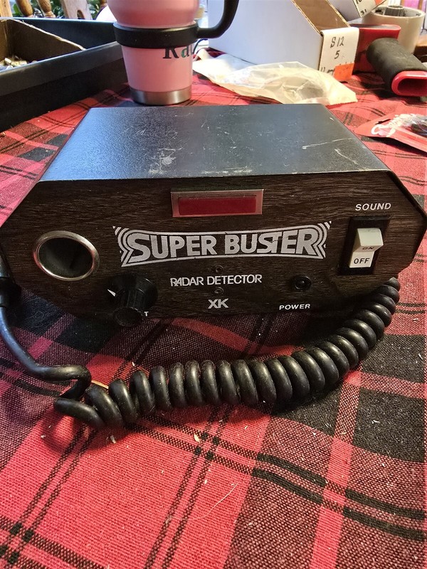 Super Buster XK Vintage Radar Detector *FREE SHIPPING*