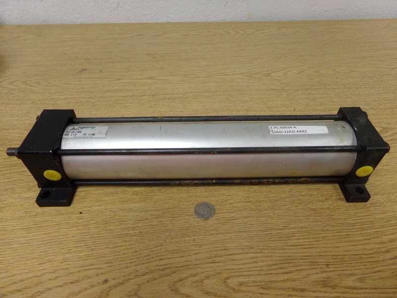 Numatics UI-635759-9 Cylinder S2AM-12A1I-AAA2 Bore 2-1/2 STK 12,000 T-PC-00034-A
