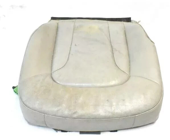07-15 Audi Q7 Front Right Passenger Side Lower Bottom Seat Cushion Tan OEM