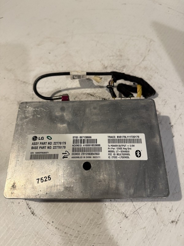 2012 CHEVY CRUZEOnStar Module ID 22776179